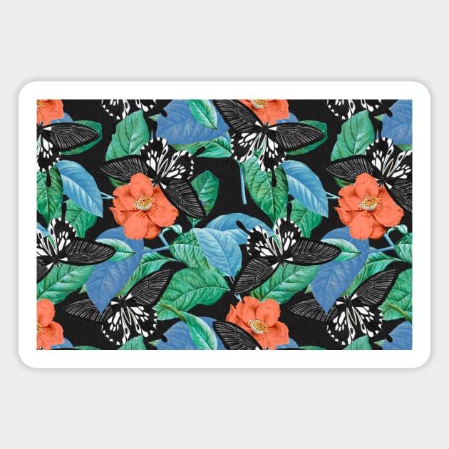 Floral & Butterfly Print Magnet by NewburyBoutique